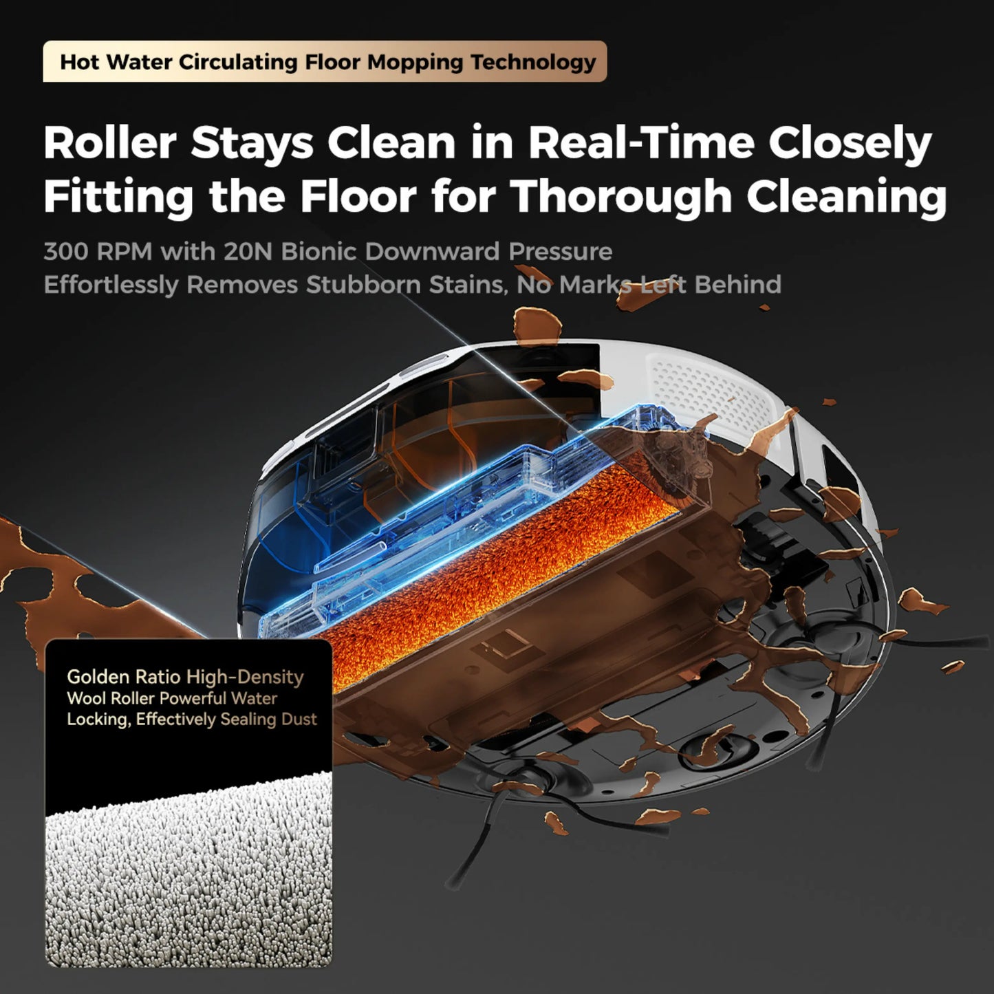 UWANT U300 Robot Vacuum Cleaner