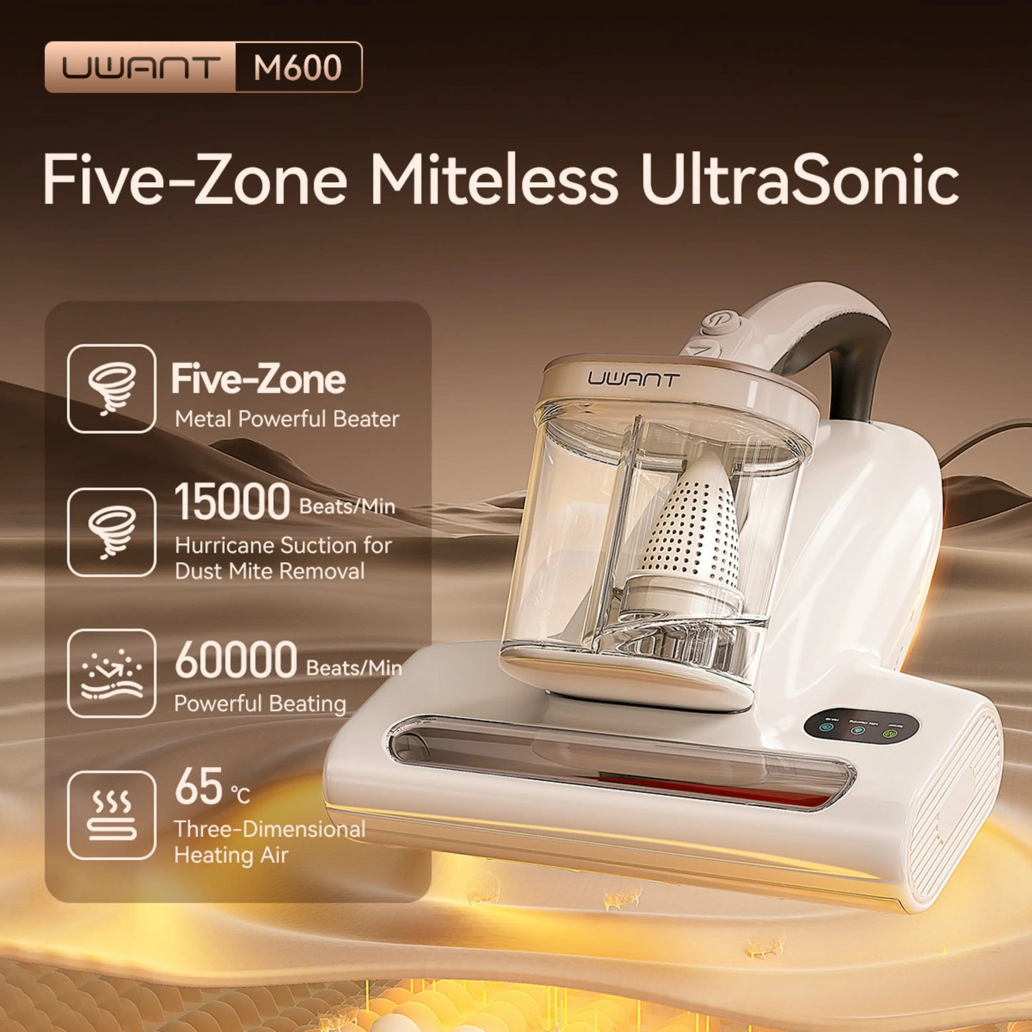 UWANT M600 UV Dust-Mite Vacuum