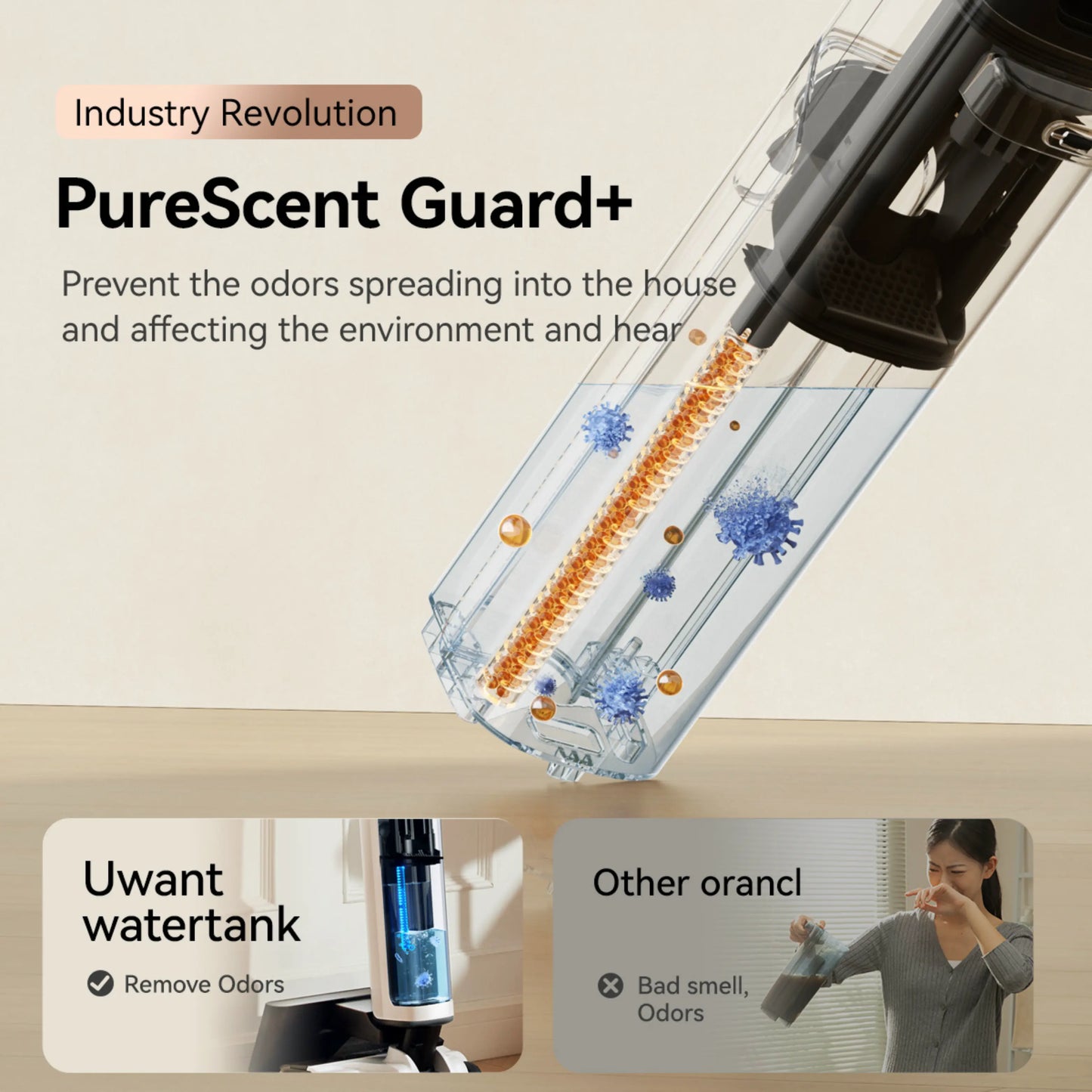 UWANT D500 Pro Wet Dry Vacuum Cleaner