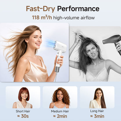 UWANT C800 Hair Dryer High-Speed with Dual-Engine Power Intelligent Hair Care