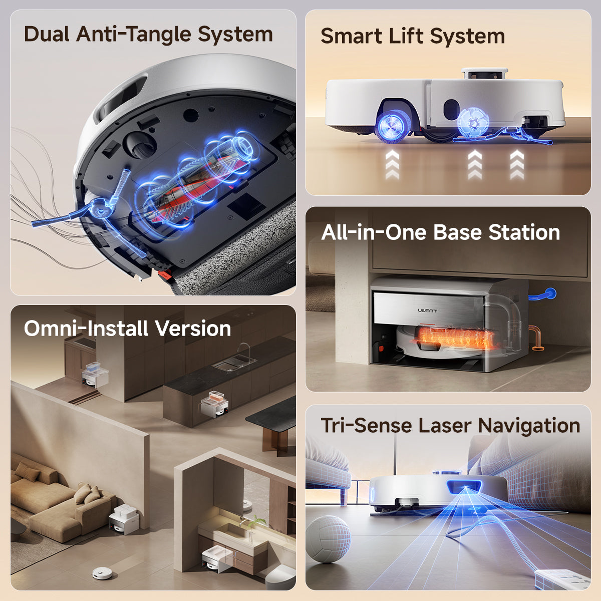 UWANT U400 Robot Vacuum Cleanner