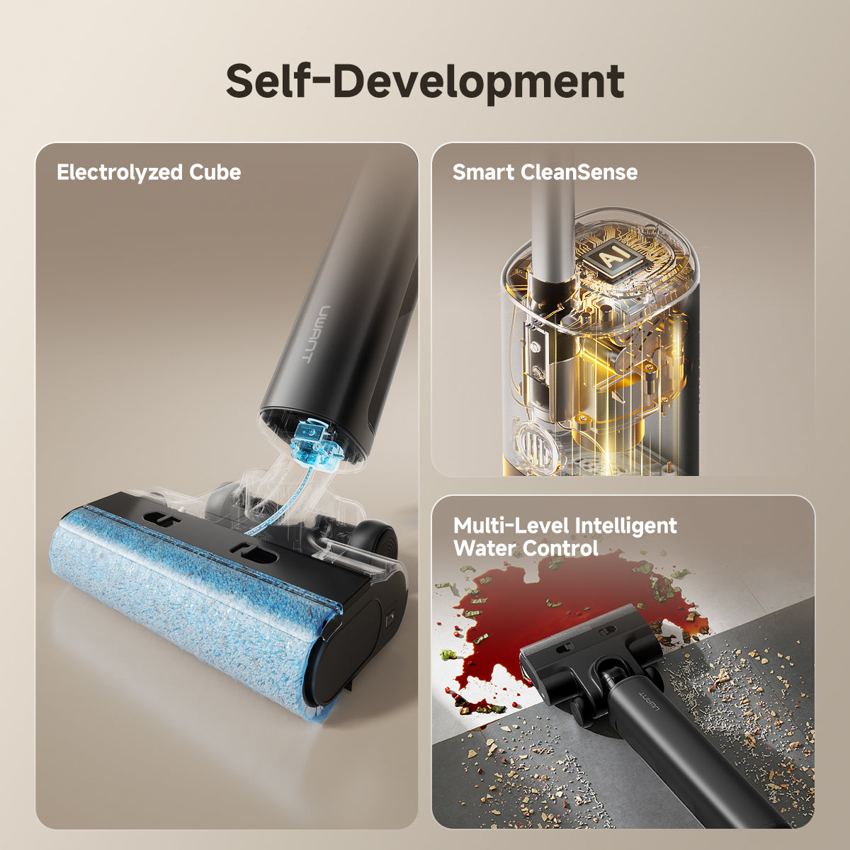 UWANT D600 Wet Dry Vacuum Cleaner