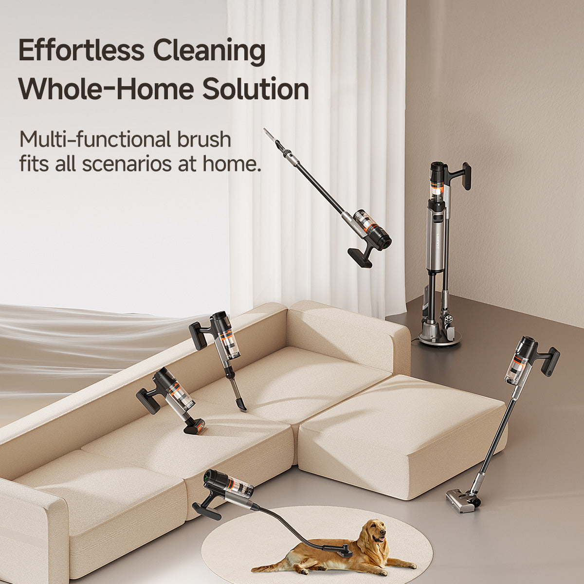 UWANT V600 Self-Emptying Stick Vacuum
