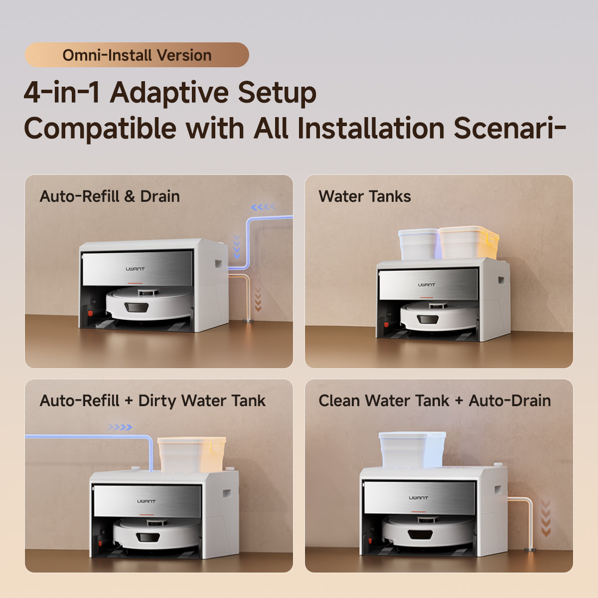 UWANT U400 Robot Vacuum Cleanner