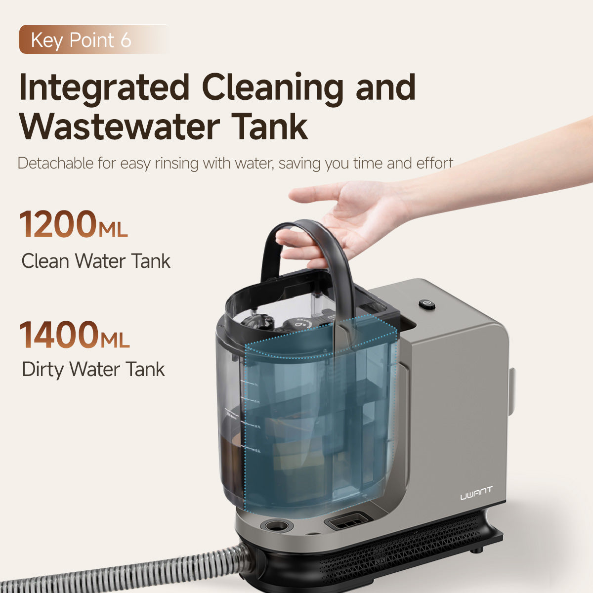 UWANT Y200 Steam Spot Cleaner – UWANT