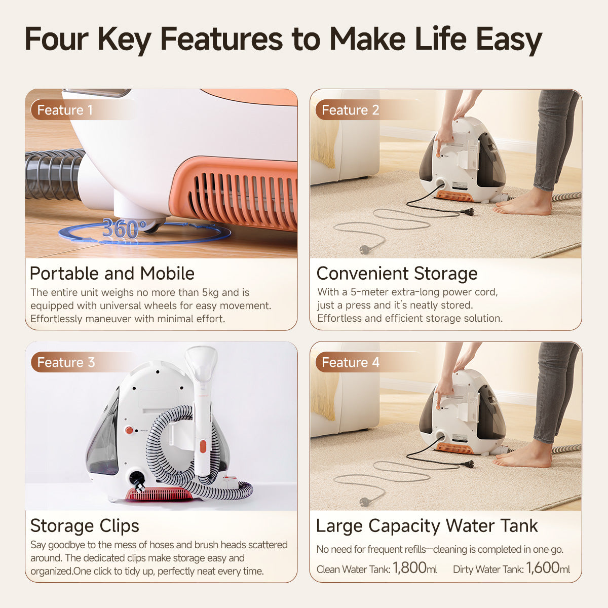 UWANT B100-S Spot Cleaner